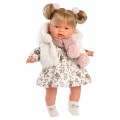 Llorens - Baby Girl Doll with Clothing & Accessories: Joelle - 38cm (Mechanism Optional)