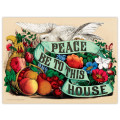 eeBoo - Peace Be to This House 500pc Rect Foil Puzzle