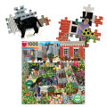 eeBoo - Urban Gardening 1000pc Puzzle