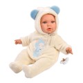Llorens - Baby Boy Doll With Clothing And Accessories: Baby Enzo Osito Azul - 42 cm