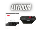 3KVA 24V Must Hybrid Inverter + 25.6V 106AH LiFe Po4 LITHIUM Battery
