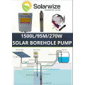 Solar Water Pump with MPPT Controller 24 Volts 270 Watts 95 Meters