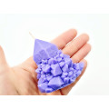 Crystal Candle Purple Short (7cm)