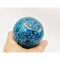 Chrysocolla Conglomerate Sphere With Azurite (24cm Circumference)