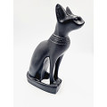 Egyptian Black Cat Statue Bastet L (20cm)