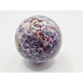 Lepidolite &amp; Pink Tourmaline Sphere (24cm Circumference)