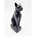 Egyptian Bastet Black Cat Statue (11cm)