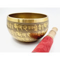 Brass Tibetan Singing Bowl Buddha (Large)