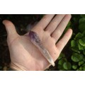 Raw Amethyst Crystal Wand (6-7cm) Witches Finger