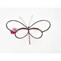 Pearl Stained Glass Sitting Butterfly (16cm)