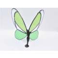 Green Butterfly Stained Glass Fairy