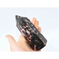Red Rhodonite Polished Point (13cm)