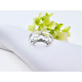 Indian Flower Ring (925 Silver)