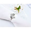 Petite Indian Flower Ring (925 Silver)