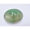 Emerald Green Fluorite Palm Stone (168g)
