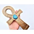 Ankh with Scarab Wall Hanging