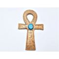 Ankh with Scarab Wall Hanging