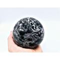 Merlinite (Gabbro) Polished Sphere (32cm Circumference)