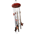 Wooden Star Aluminum Wind Chime