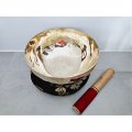 Brass Singing Bowl - Handmade &amp; Hammered  (04) 19cm