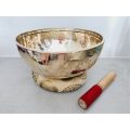Brass Singing Bowl - Handmade &amp; Hammered  (07) 26cm