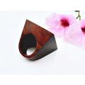 Wooden Ring Big Square