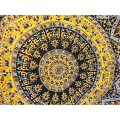 Mandala Tapestry Brown Single