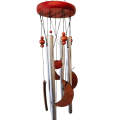 Wooden Moon Aluminum Wind Chime