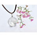 Dandelion Wish Necklace (2cm Sphere)