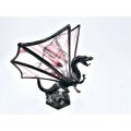 Dragon Stained Glass Standing Pink (10cm)