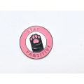 Stay Pawsitive Pin Badge