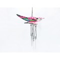 Wind Chime Butterfly Mini Pink (25cm)