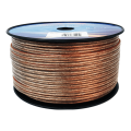 Monster Speaker Cable 2.5mm Transparent 14AWG | 10m, 30m Roll or 100m Drum