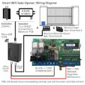 Smart Gate Garage Door Opener Switch | Full Kit 5V USB | WiFi Tuya Smart Life