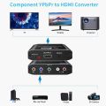 YPBPR to HDMI Converter / RGB via RCA to HDMI