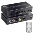 HDMI Audio Extractor + Switch 4K DAC | Digital SPDIF Optical | Analogue Stereo | 2 Port
