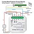Smart Mini Curtain, Blind, Screen Module (Upgrade Existing + Override) | WiFi Tuya Smart Life