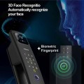 Smart WiFi Door Lock, Facial Recognition, Fingerprint, Card, Code, Key | WiFi Tuya Smart Life