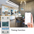 Smart Switch + Energy Monitor Power Consumption | 63A, 230VAC | WiFi Tuya Smart Life