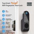 Smart Wifi Door Lock Strike, Fingerprint, Card, Key, Code | WiFi Tuya Smart Life