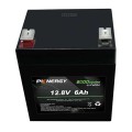 12V 6Ah Battery | LiFePO4 Lithium-Ion Phosphate | Garage Door Motor, UPS, Inverter
