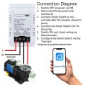 Smart Water Pump Control Switch 20A | WiFi Tuya Smart Life