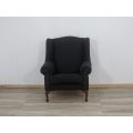 Wingback Chair - Charcoal