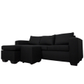 Andre 3 Seater Couch - Black
