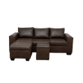 Andre 3 Seater Couch  Buffalo Brown