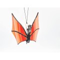 Stained Glass  Orange Flying Dragon