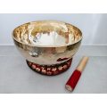 Brass Singing Bowl - Handmade &amp; Hammered (06) 24cm