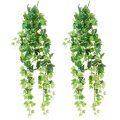 Artificial Hanging Ivy Pot Planter and Decor Plant 2 Pack