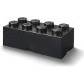 LEGO Storage Brick 8 - Black - Damaged Packaging