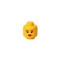 LEGO Storage Head (Small) - Girl